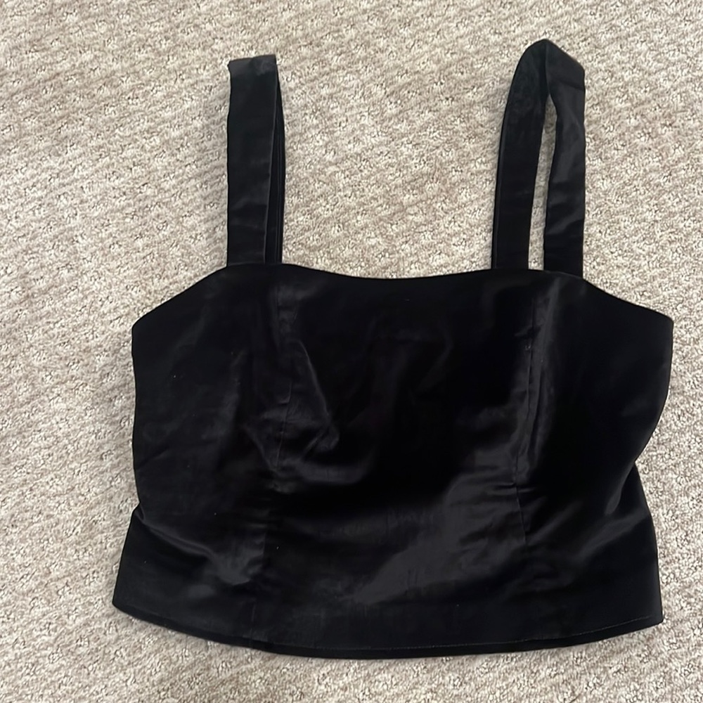 NWT! Anthropologie velvet top